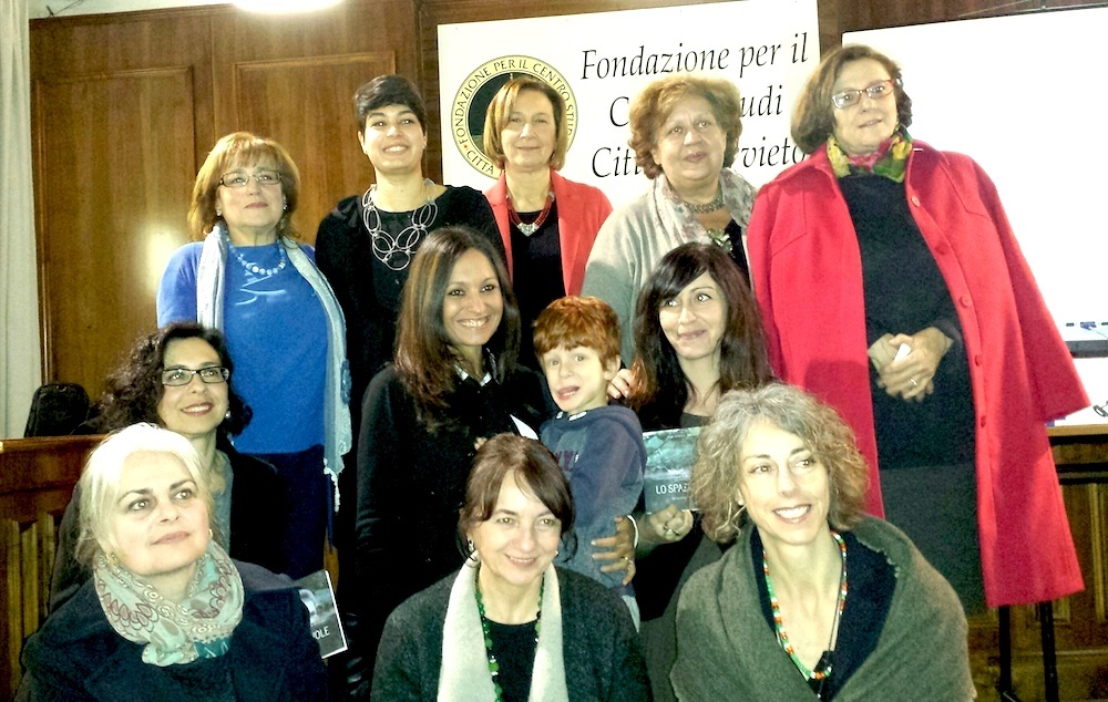 Le autrici con Ornella Cioni, Anna Maria Crispino, Ambra Laurenzi e Loretta Fuccello